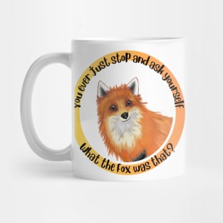 What the Fox Mug